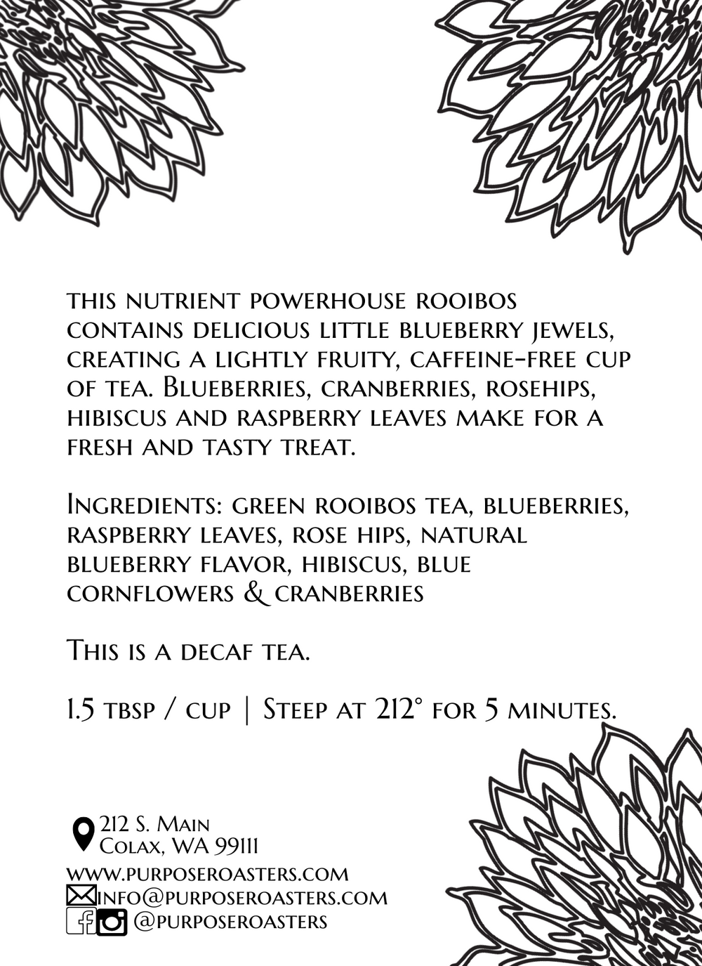 Blueberry Rooibos