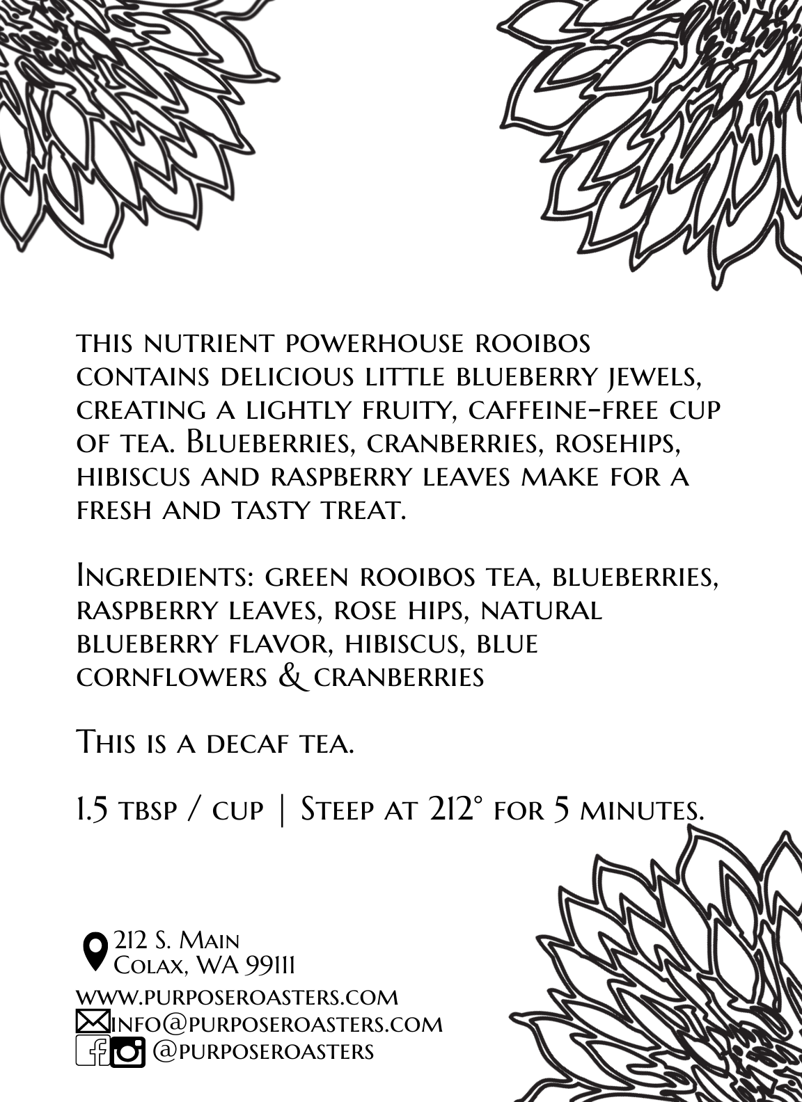 Blueberry Rooibos