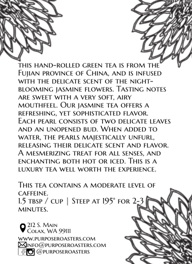 Jasmine Green Tea Pearls